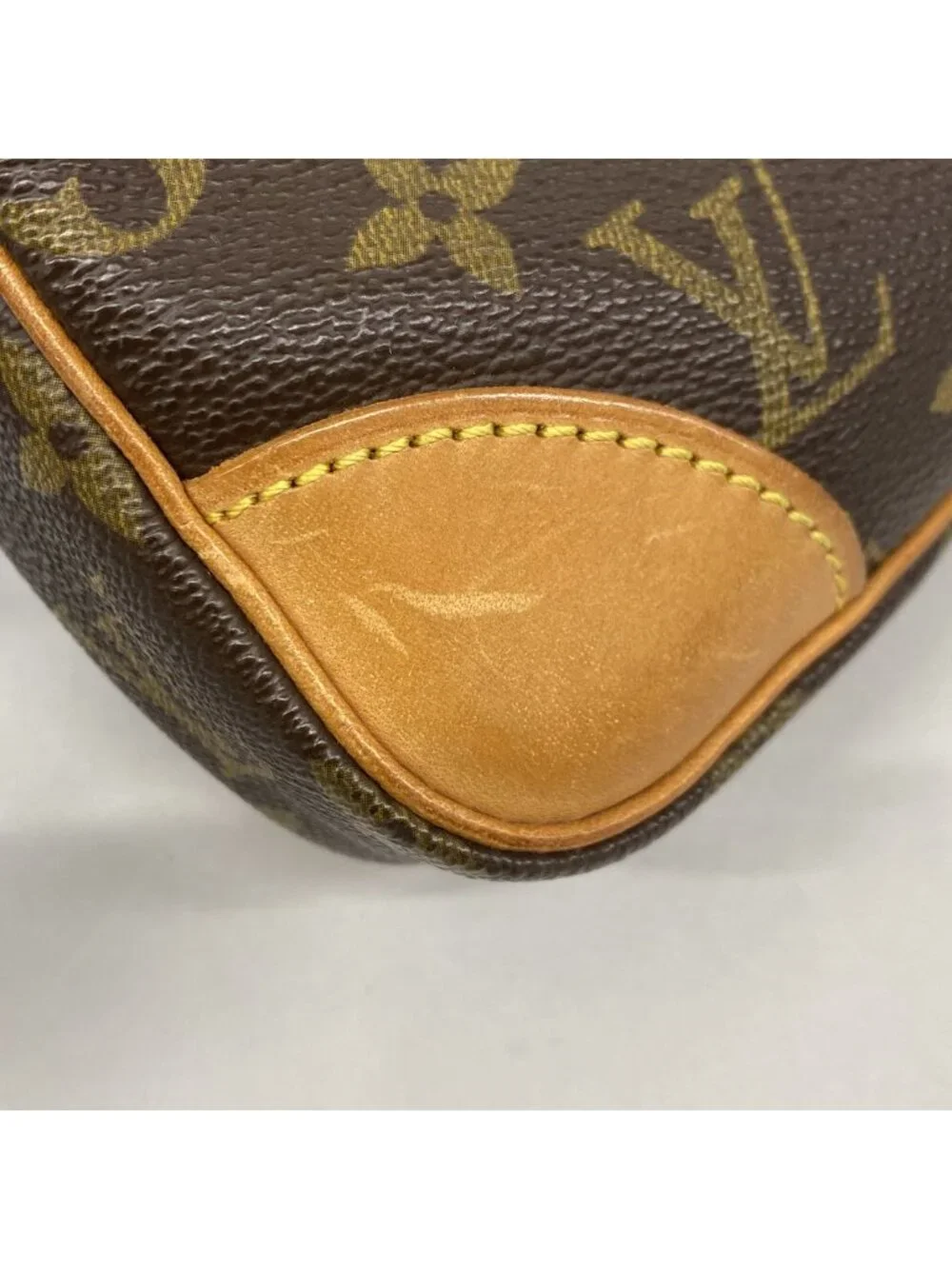 Louis Vuitton Clutch Monogram Marly Dragonne GM Brown